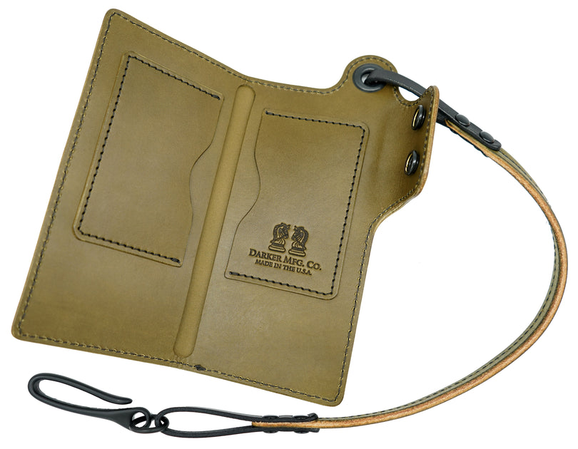 Trucker Wallet - Olive – Darker Mfg. Co.