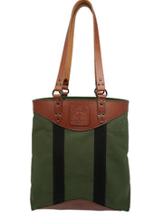 Anchor Tote - Olive and Brown