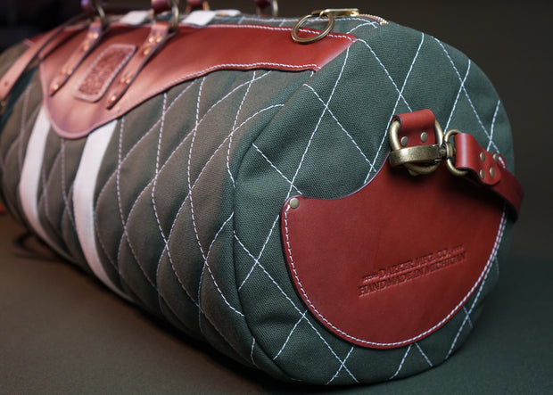 Anchor Duffle Bag Olive & Brown