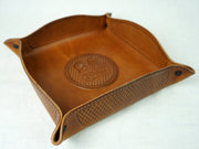 Valet Tray Buck Brown