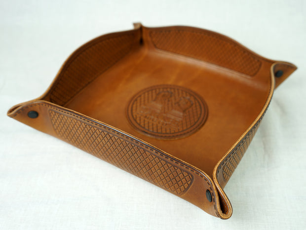 Valet Tray Buck Brown